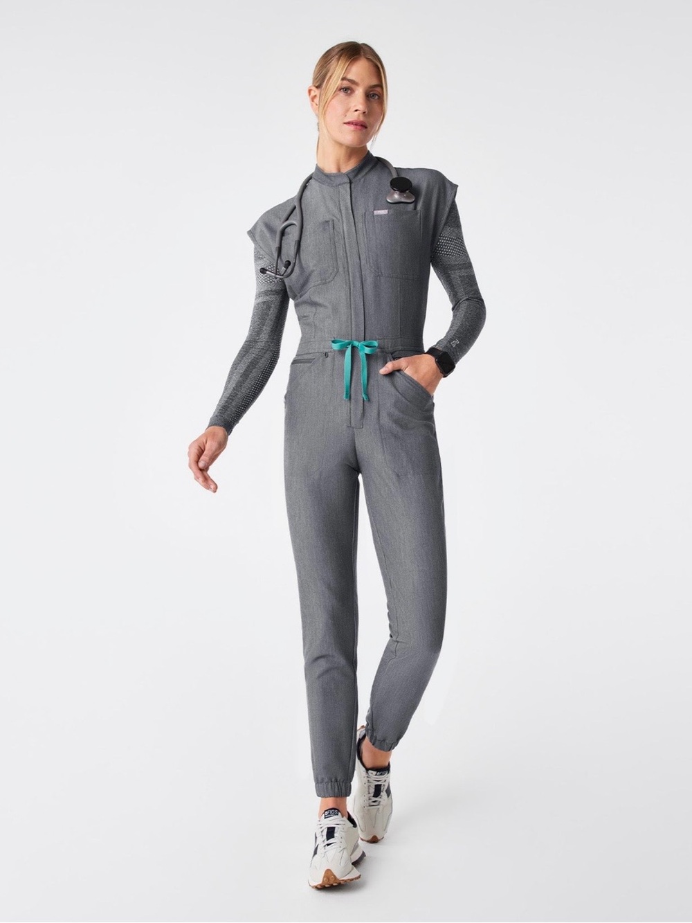 FIGS Rafaela Cargo Jogger Scrub Jumpsuit
